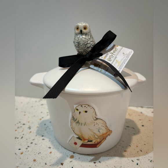 Harry Potter Hedwig Owl Ceramic Baking Crock Dish by Rae Dunn‎ Pottery - Picture 2 of 7